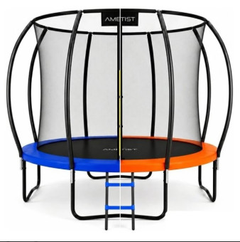 Батут AMETIST PRO Inside D312-10FT (Blue, Orange)