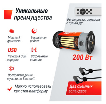 Виброплатформа UNIX Fit Edge 2D (черный)