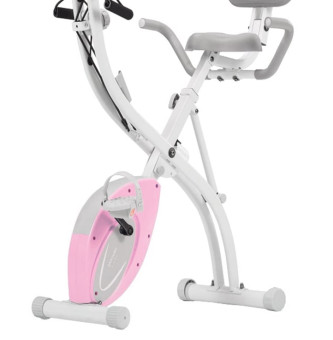 Велотренажер DFC X-Bike DavCreator (бело-розовый)