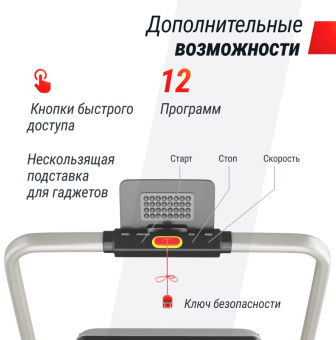 Беговая дорожка UNIX Fit R-260N