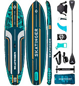 Сапборд Skatinger Leafy Expedition Green