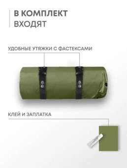 Самонадувающийся коврик RSP Sunny 38 (оливково-зелёный)