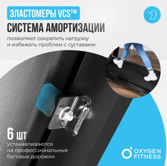 Беговая дорожка OXYGEN FITNESS ARGON LED PRO