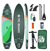 Сапборд Pic Board Water Green Wave Flow 11