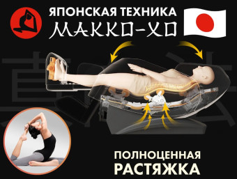 Массажное кресло FUJIMO FLEXOR 4D (коричневый)