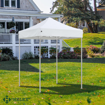 Тент-шатер быстросборный Helex 22101 2х2м полиэстер (белый)