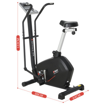 Велотренажер ALPIN Gross B-197M (с поручнями)