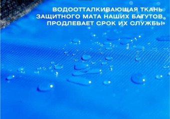 Батут PERFETTO SPORT ACTIVITY 6 (диаметр 1,8 м синий)