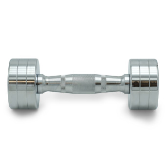 Гантели UNIX Fit PRO круглые, хромированные (2 кг, 2 шт)