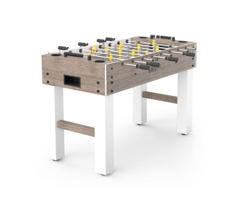Игровой стол UNIX Line Футбол - Кикер (125х61 см, серое дерево) 