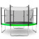 Батут UNIX Line Simple 12 ft Green (inside)