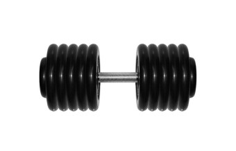Гантель BARBELL "профи" (56 кг)
