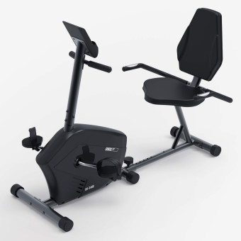 Горизонтальный велотренажер UNIX Fit BR-340E Compact (черный)