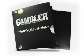 Накладка для ракетки GAMBLER VOLT M HARD 2.1MM (BLACK)