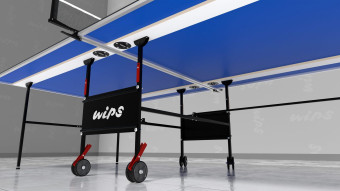 Теннисный стол WIPS Roller Outdoor Composite (синий)