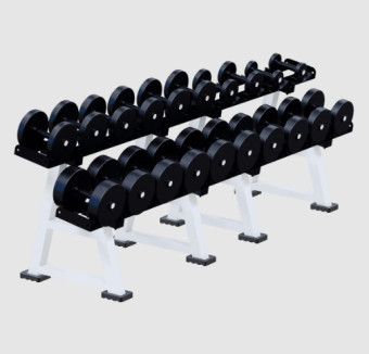 Гантельная стойка на 10 пар Central Sport Pro, AR111