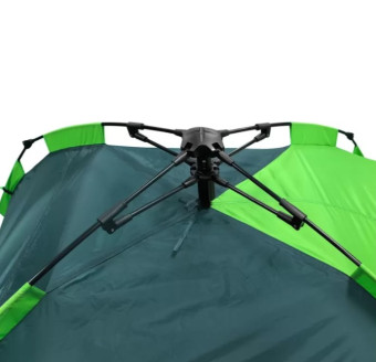 Палатка кемпинговая RSP Narle 3 с автоматическим каркасом (зелёный)