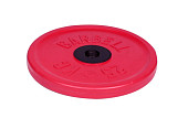 Диск олимпийский Barbell d51 мм (цветной, 25 кг)