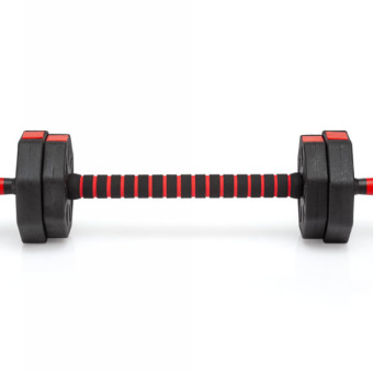 Гантели гексагональные с грифом VictoryFit VF-DН150 (15 кг, 2 шт. х 7,5 кг.)