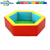 Сухой бассейн полукруглый Dinamika ZSO-004369, 150х40х10 см