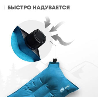 Самонадувающаяся подушка RSP Sweet (Синяя)