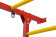 Детская шведская стенка с фиксированным турником Central Sport (желто-красный) 732