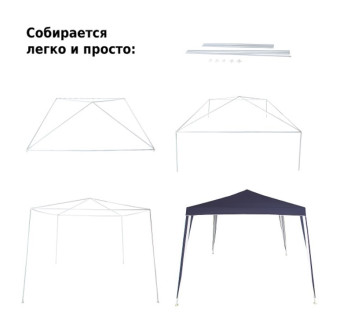 Тент садовый Green Glade 1022
