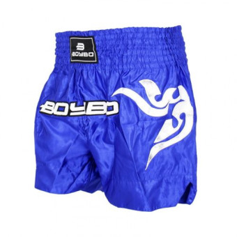 Шорты BoyBo для тайского бокса синие S