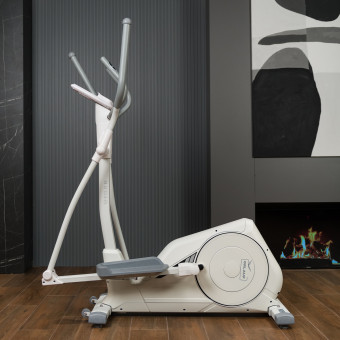 Эллиптический тренажер Orlauf Solo M (жемчужный)