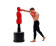 Манекен DFC Boxing Punching Man-Medium TLS-BR (красный)