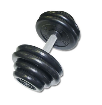 Гантель BARBELL "профи" (63.5 кг)
