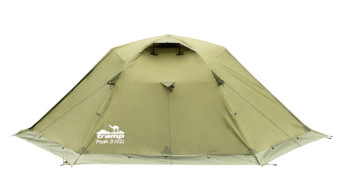 Палатка Экспедиционная Tramp Peak 3 (V2) Green