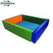 Сухой бассейн квадратный Dinamika ZSO-003045, 200х150х50х10 cм