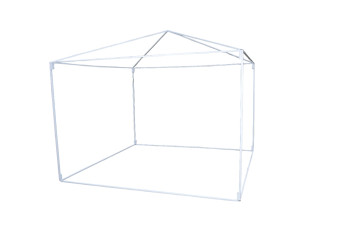 Шатер уличный Central Line 3x3 (бело-синий)