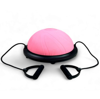 Балансировочная платформа CALVIANO Bosu Ball 46 см (розовый)