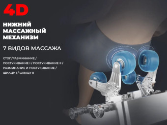 Массажное кресло FUJIMO EXCELSIOR F900 (шампань)