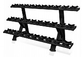 Стойка для гантелей трехрядная UltraGym UG-CL205 (на 15 пар)