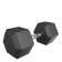 Гантели гексагональные обрезиненные UNIX Fit (30 кг, 2 шт)