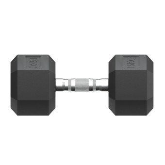 Гантели гексагональные обрезиненные UNIX Fit (15 кг, 2 шт)