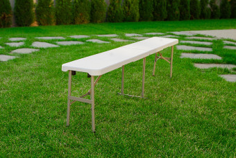 Скамья складная пластиковая Angioletto (180 см)