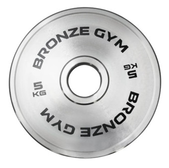 Диск олимпийский BRONZE GYM стальной (5 кг)