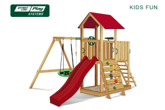 Детский городок Start Line Play KIDS FUN эконом (red)
