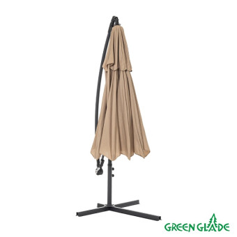 Зонт садовый Green Glade 8803 (светло-коричневый)