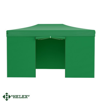 Тент-шатер быстросборный Helex 24336 4,5х3x3м полиэстер (зеленый)