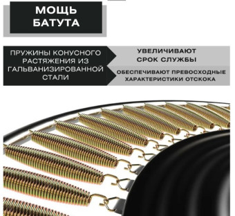 Батут PERFETTO SPORT ACTIVITY 14 (диаметр 4,3 м зелёный)
