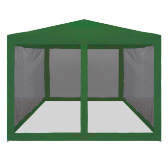 Быстросборный тент-шатер Central Line S1, 3×3 м, с москитной сеткой (бежевый)