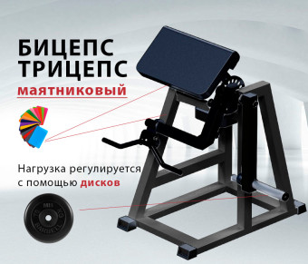 Бицепс-трицепс маятниковый Central Sport Pro, AR019.3