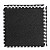 DFC Будо-мат, 100 x 100 см, 20 мм (чёрный)