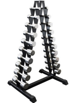 Гантель неразборная BARBELL "фитнесс" (7 кг, хром)