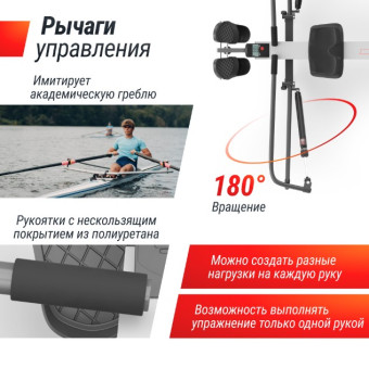 Гребной тренажер UNIX Fit 320G (гидравлический)